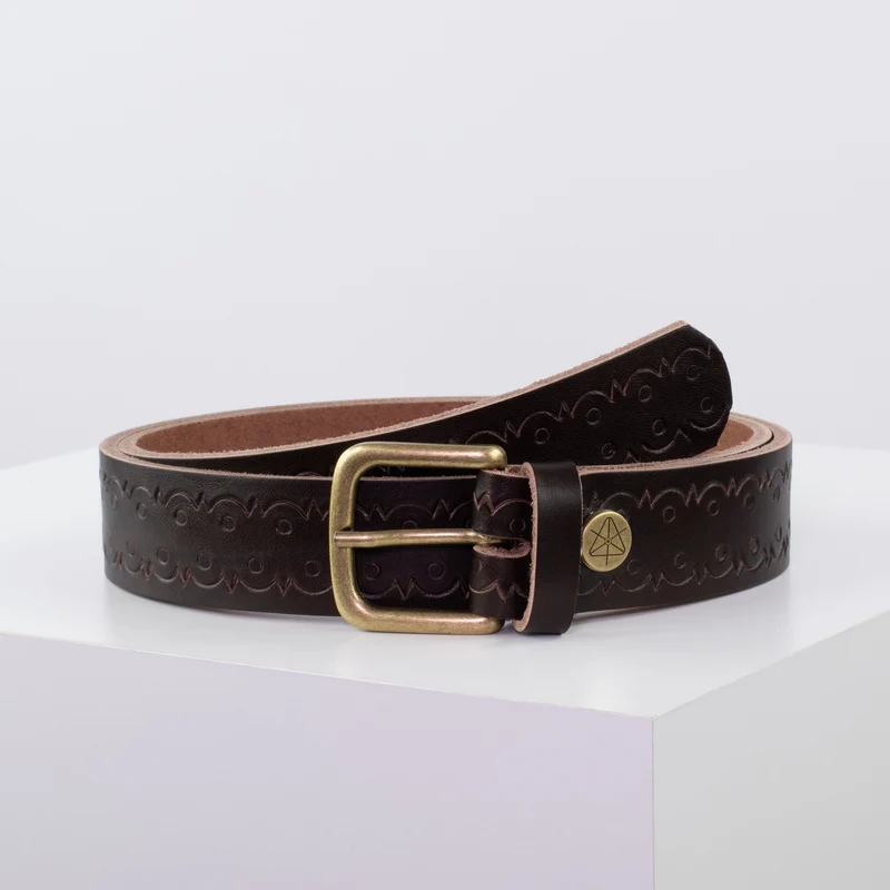 Ledergürtel 3,5cm mit Schnalle Granada