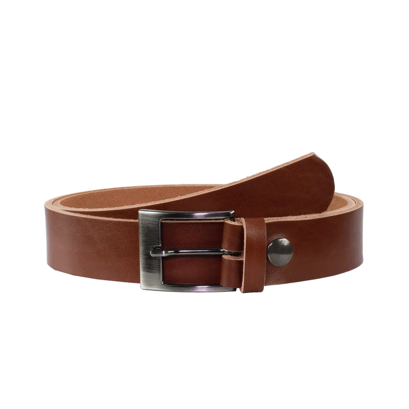 Ledergürtel 3,5cm mit Schnalle Barcelona