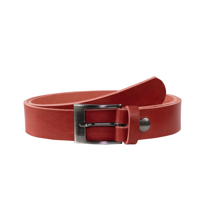 Ledergürtel 3,5cm mit Schnalle Barcelona