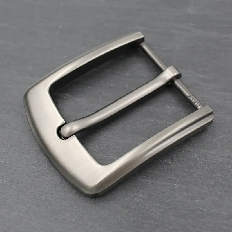 Gürtelschnalle 40 mm Anthrazit