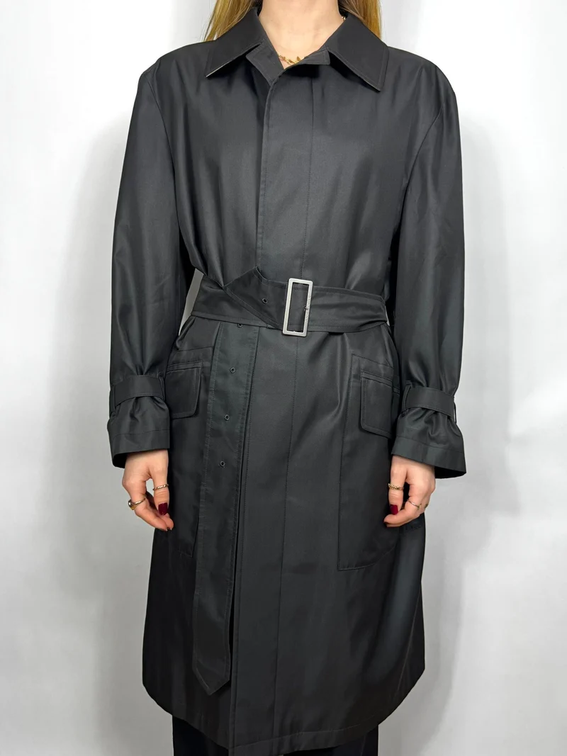 Burberry Schwarzer Trenchcoat