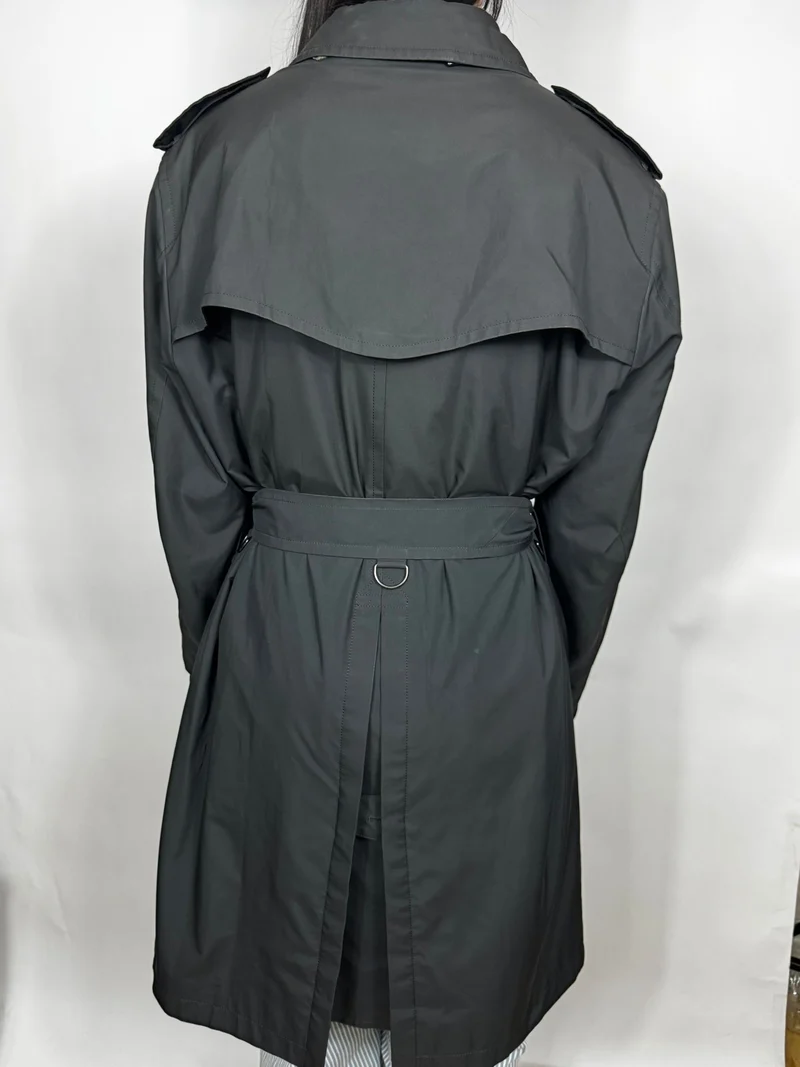 Burberry Schwarzer Trenchcoat