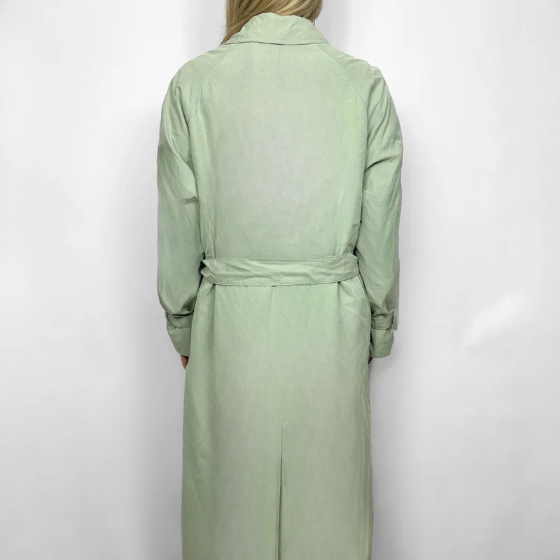 Burberry Trenchcoat Mintgrün