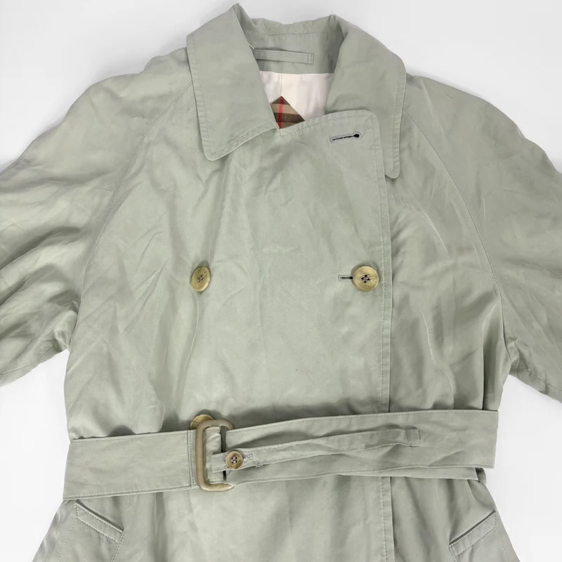 Burberry Trenchcoat Mintgrün