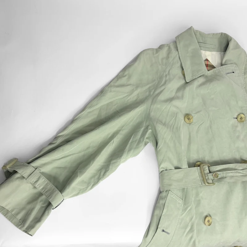 Burberry Trenchcoat Mintgrün