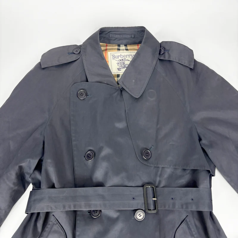 Burberry Schwarzer Trenchcoat