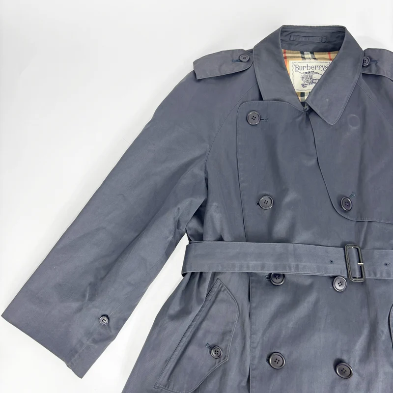 Burberry Schwarzer Trenchcoat
