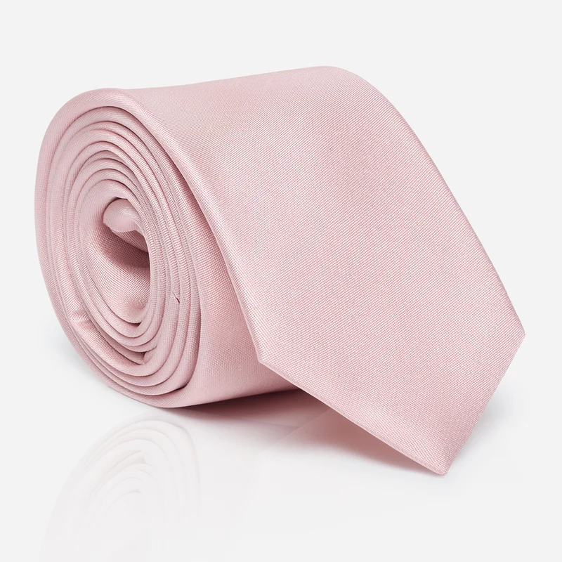 LIVIO rose uni – Seidenkrawatte