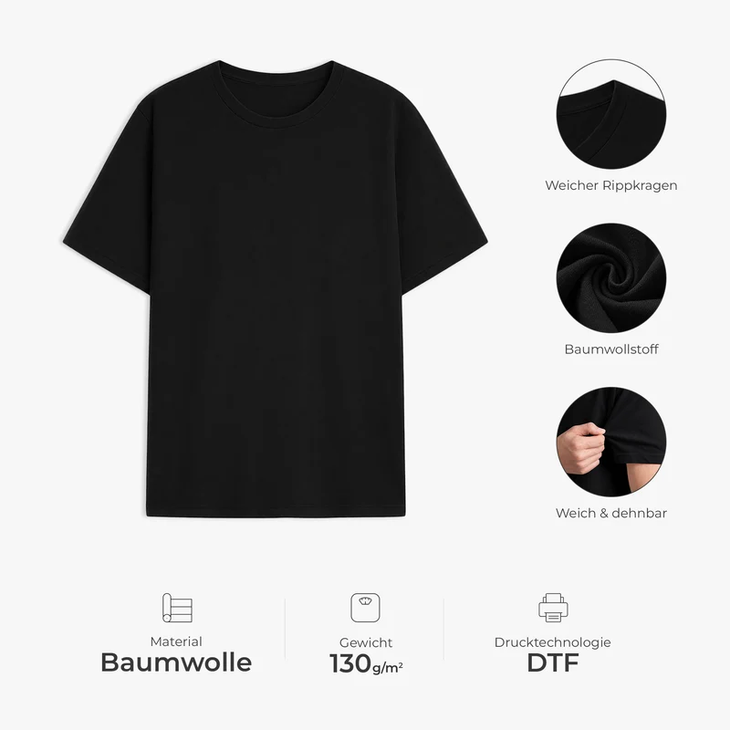 Ein Buch Am Tag Hält Die Realität Fern - Personalisierte Geschenke Für Leseratten | T-Shirt Mit Rücken- Und Ärmelprint Mond Lustig