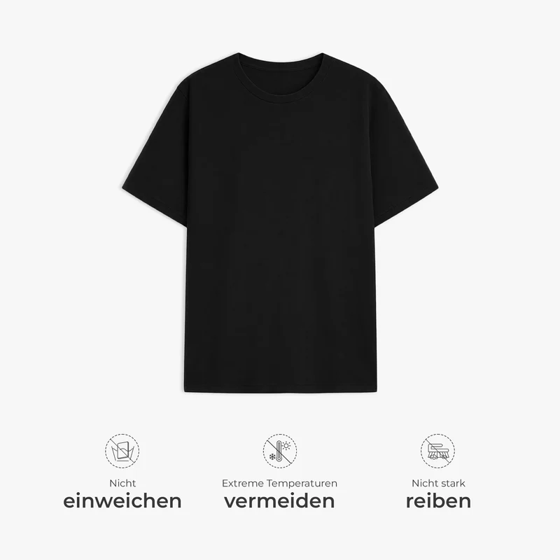 Ein Buch Am Tag Hält Die Realität Fern - Personalisierte Geschenke Für Leseratten | T-Shirt Mit Rücken- Und Ärmelprint Mond Lustig