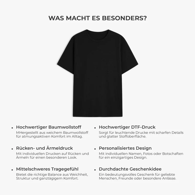 Ein Buch Am Tag Hält Die Realität Fern - Personalisierte Geschenke Für Leseratten | T-Shirt Mit Rücken- Und Ärmelprint Mond Lustig