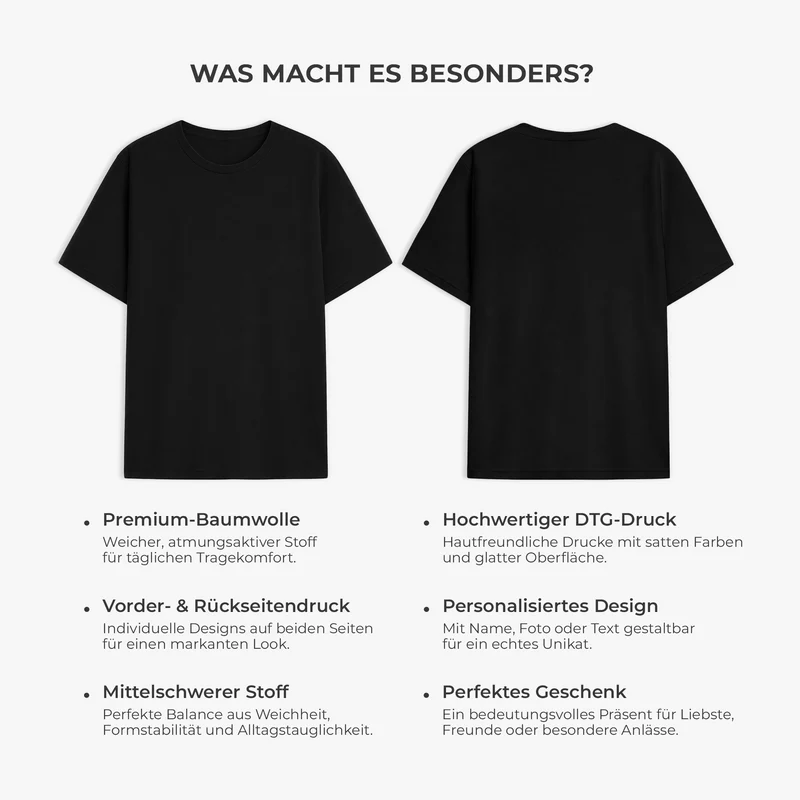 Probiert Werden Muss Immer - Personalisierte Geschenke Lustig | T Shirt Bedrucken Beidseitig Opa Papa