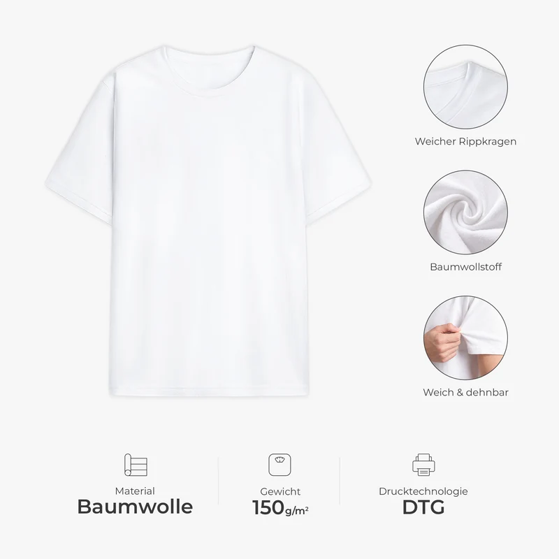 Wenn Du An Liebe Denkst - Personalisierte Geschenke Familie | T Shirt Bedrucken Beidseitig Nachrichten Verstecken