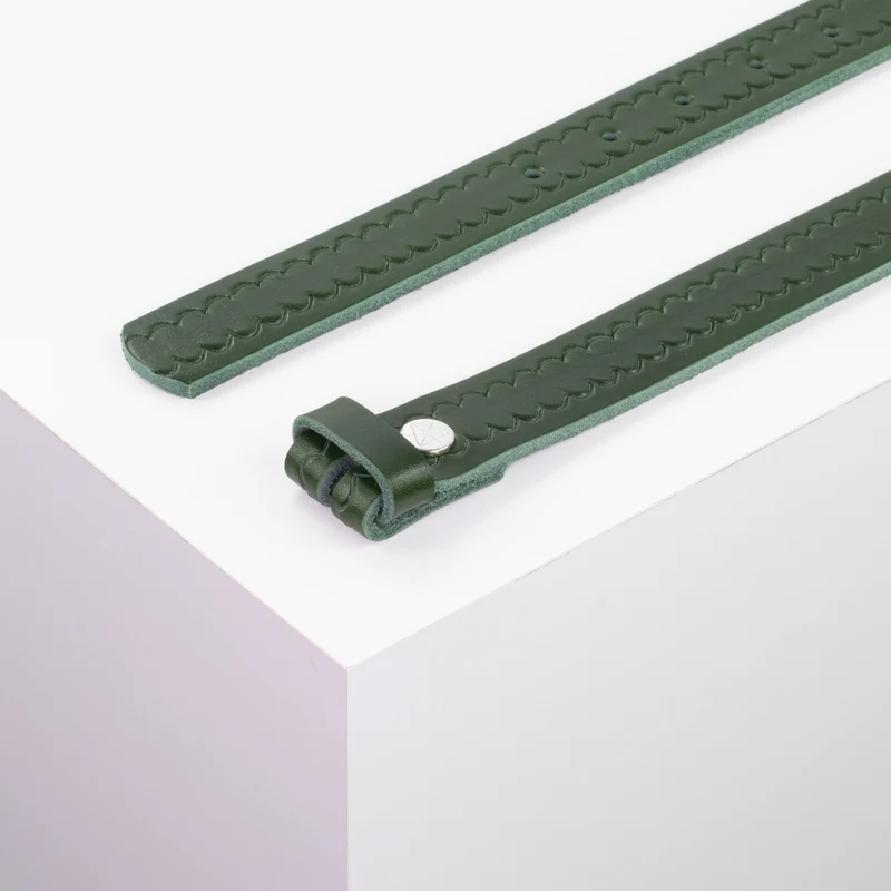 Ledergürtel 2,5cm ohne Schnalle