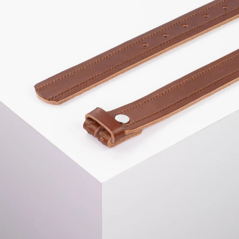 Ledergürtel 3cm ohne Schnalle