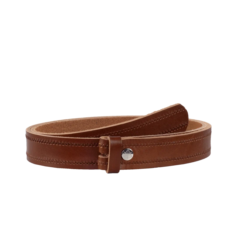 Ledergürtel 3cm ohne Schnalle