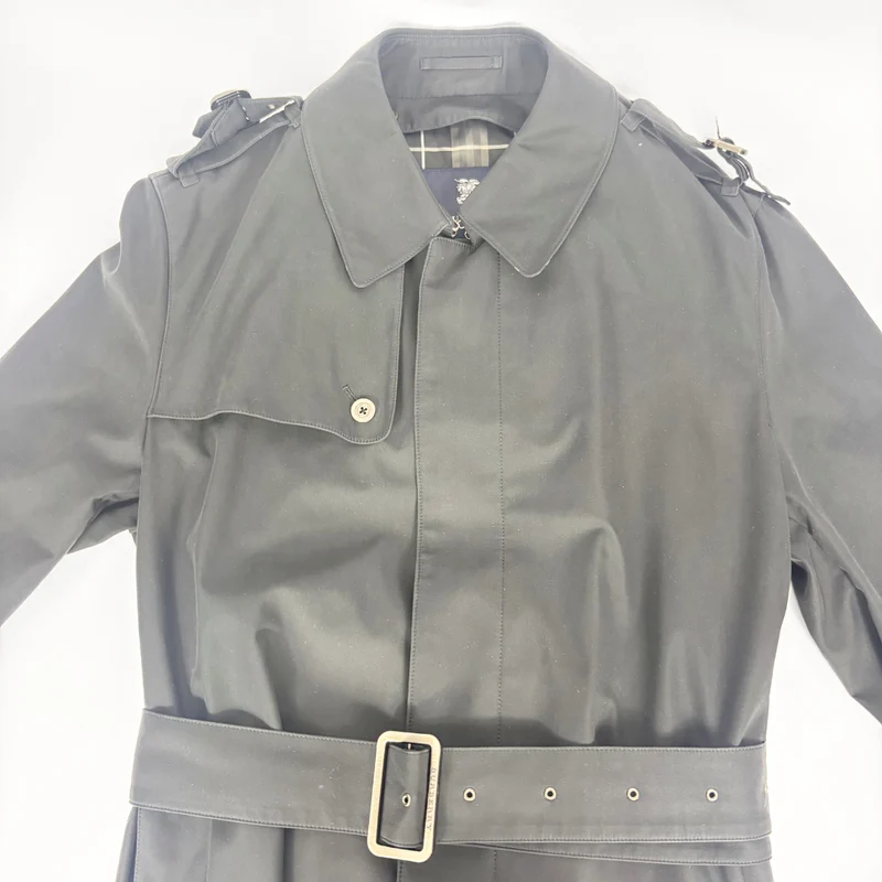 Burberry Schwarzer Trenchcoat