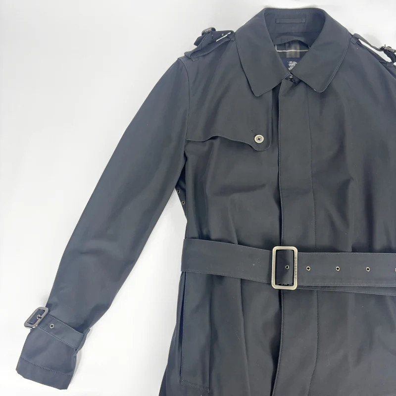 Burberry Schwarzer Trenchcoat