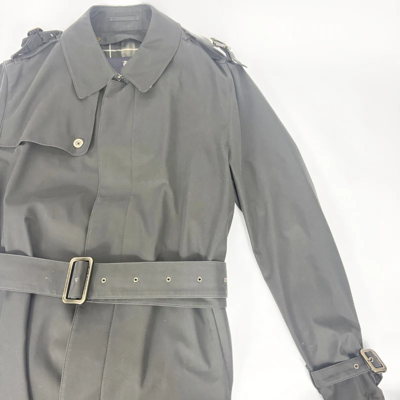 Burberry Schwarzer Trenchcoat