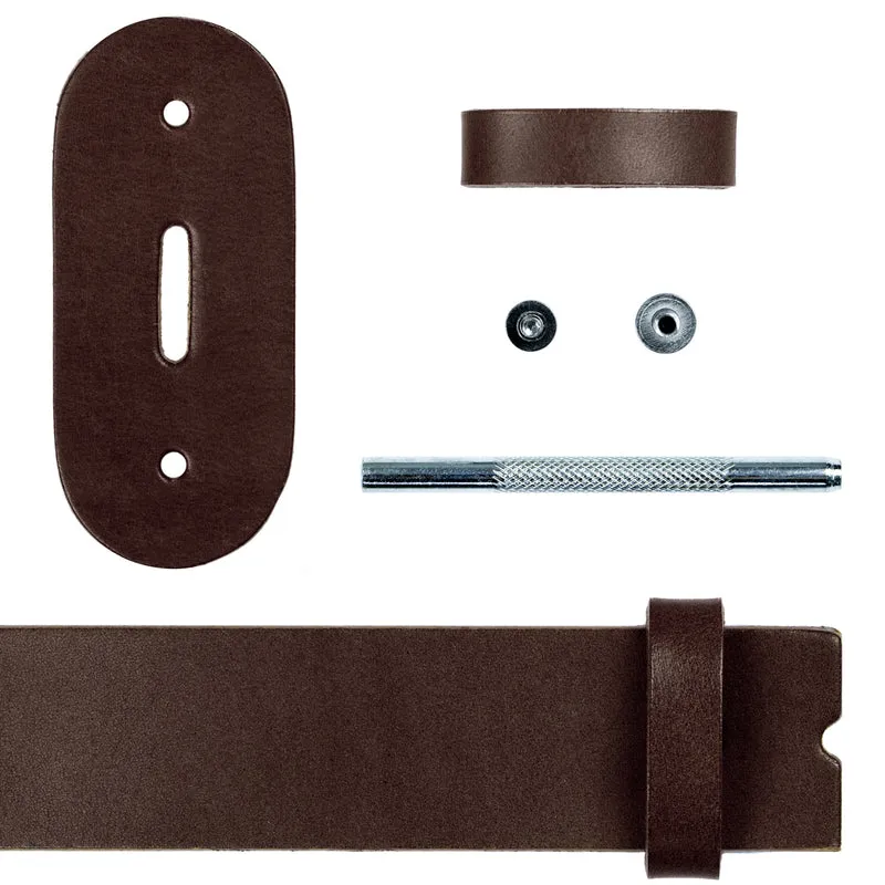 Lederriemen 3,5cm braun