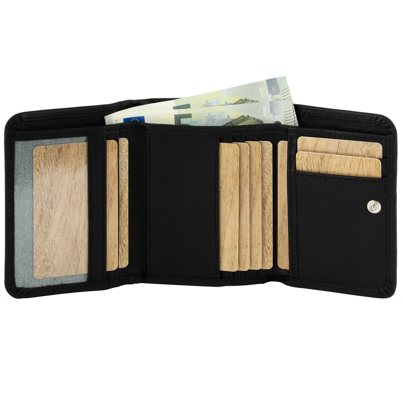 Leder-Portemonnaie Reyna