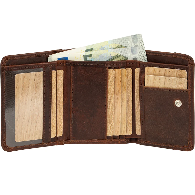 Leder-Portemonnaie Reyna