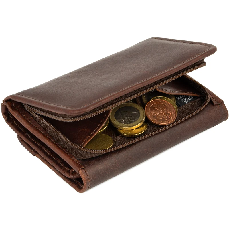 Leder-Portemonnaie Reyna