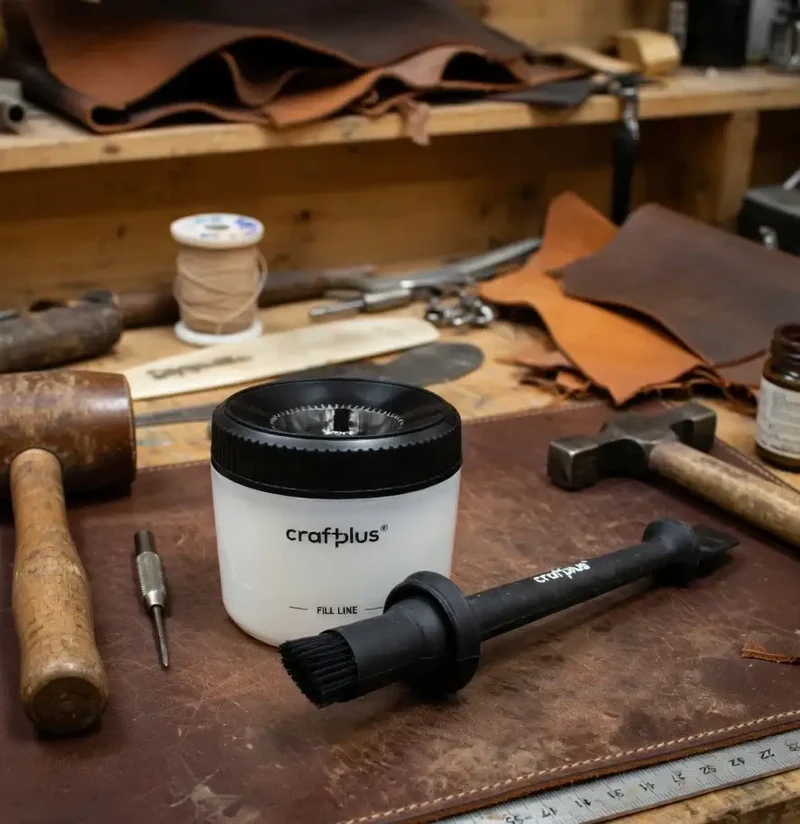 Craftplus | Kleberpinsel mit Silikonbehälter