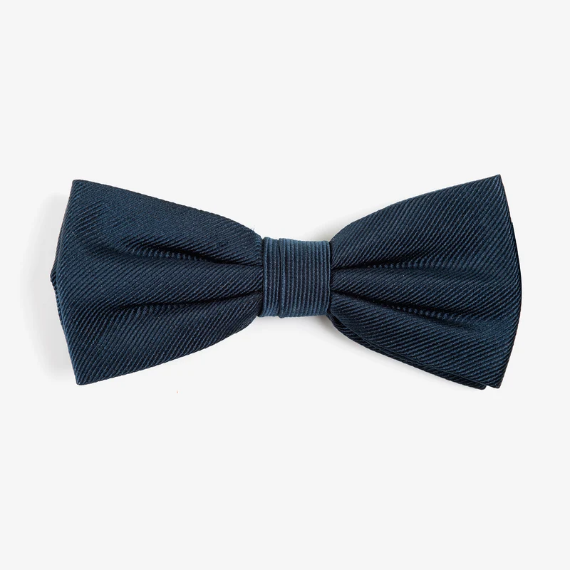 REMO navy uni – Seidenfliege mit Twill-Struktur