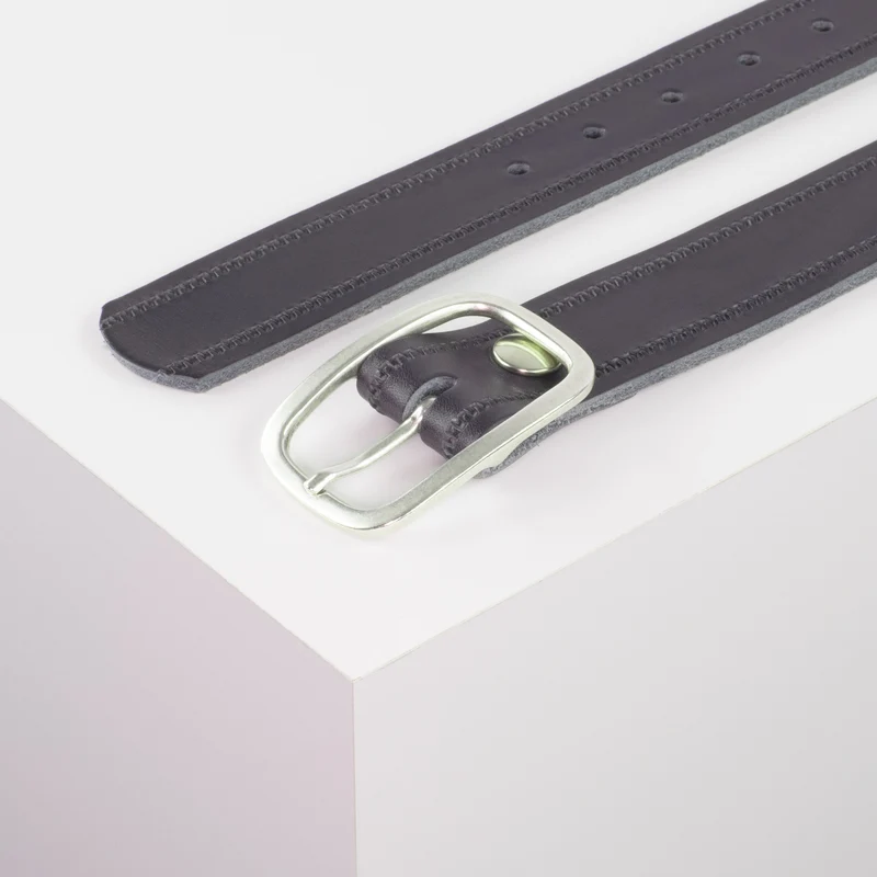 Ledergürtel 3,5cm mit Schnalle Vienna