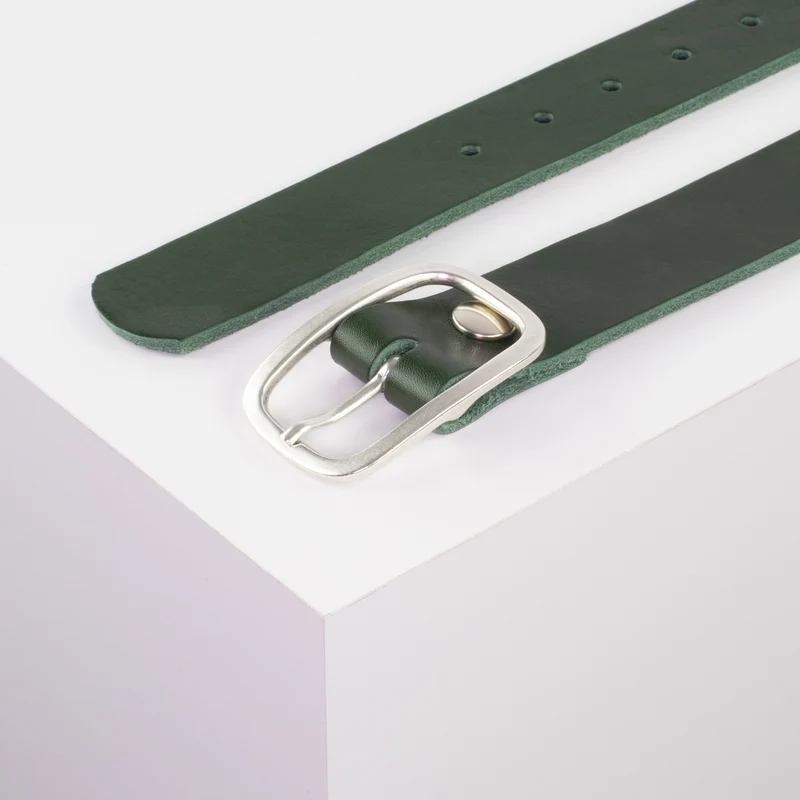 Ledergürtel 3,5cm mit Schnalle Vienna