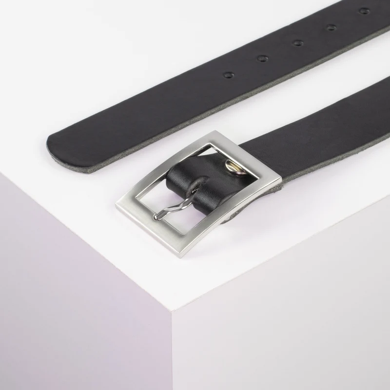 Ledergürtel 3,5cm mit Schnalle Sydney