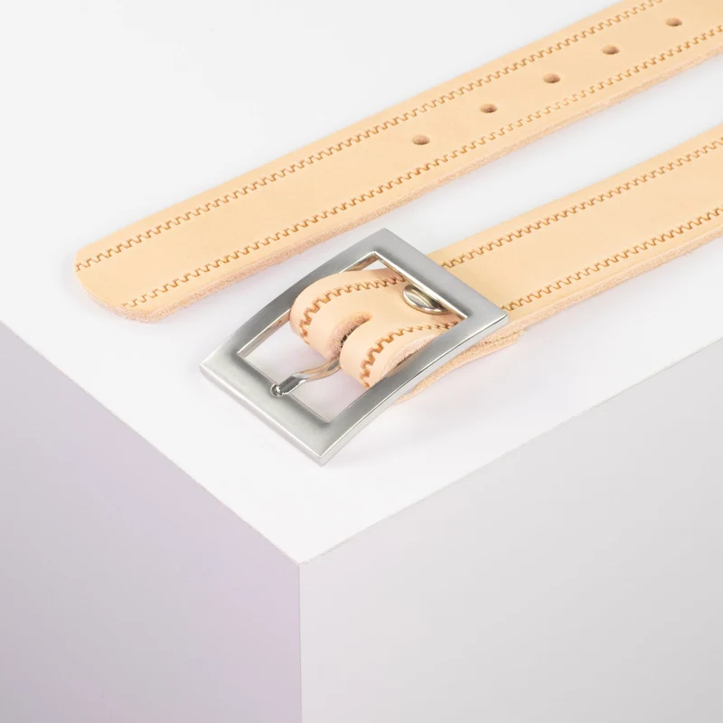 Ledergürtel 3,5cm mit Schnalle Sydney