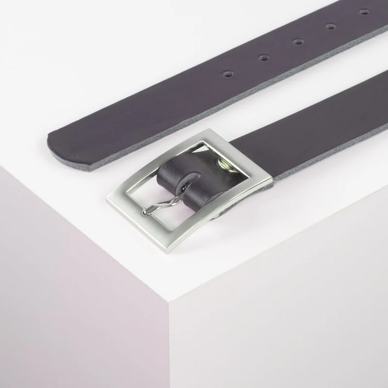 Ledergürtel 3,5cm mit Schnalle Sydney