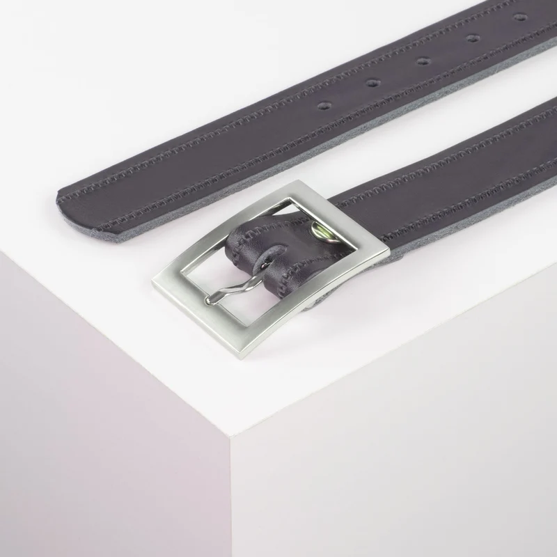 Ledergürtel 3,5cm mit Schnalle Sydney
