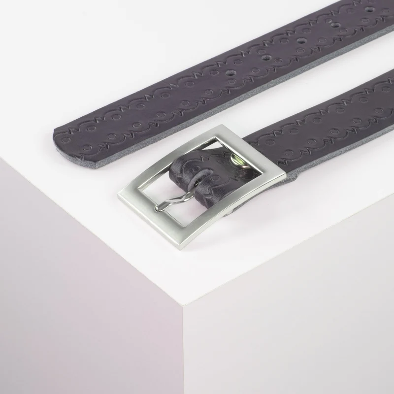 Ledergürtel 3,5cm mit Schnalle Sydney