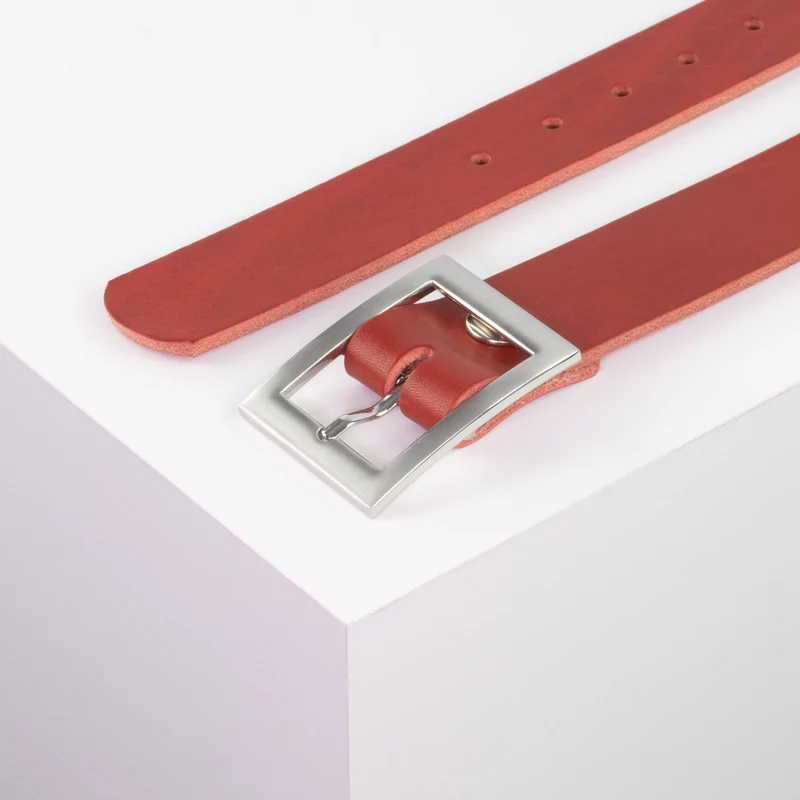 Ledergürtel 3,5cm mit Schnalle Sydney