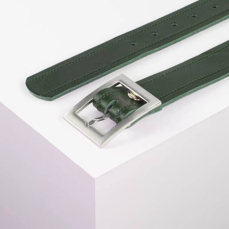 Ledergürtel 3,5cm mit Schnalle Sydney