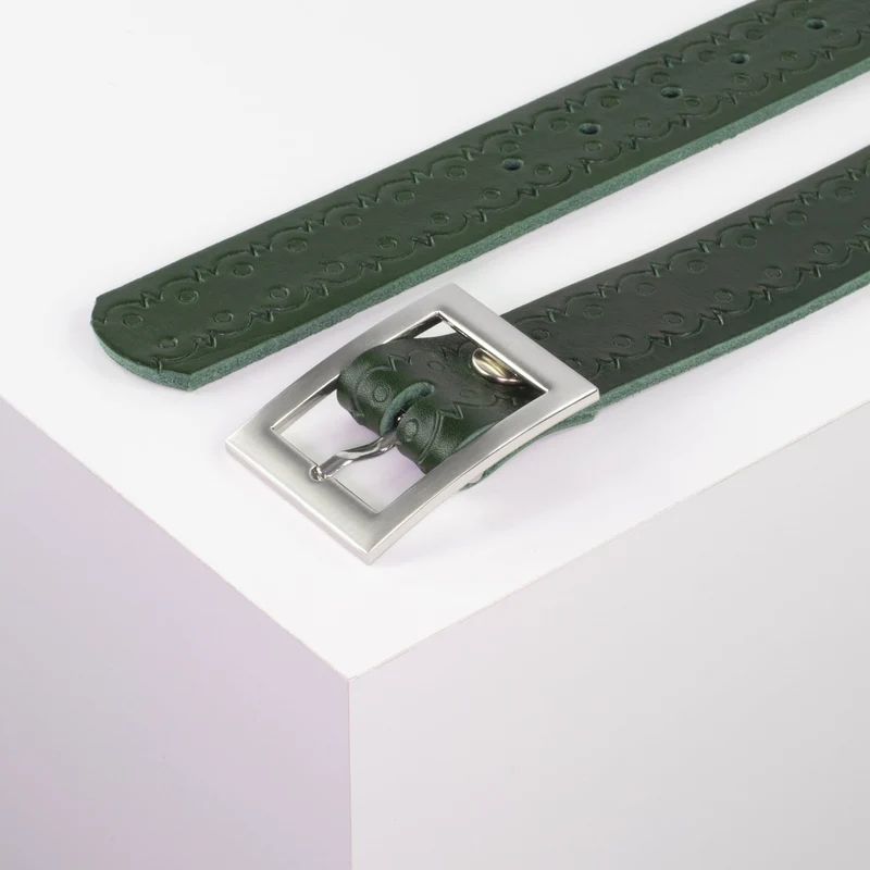 Ledergürtel 3,5cm mit Schnalle Sydney