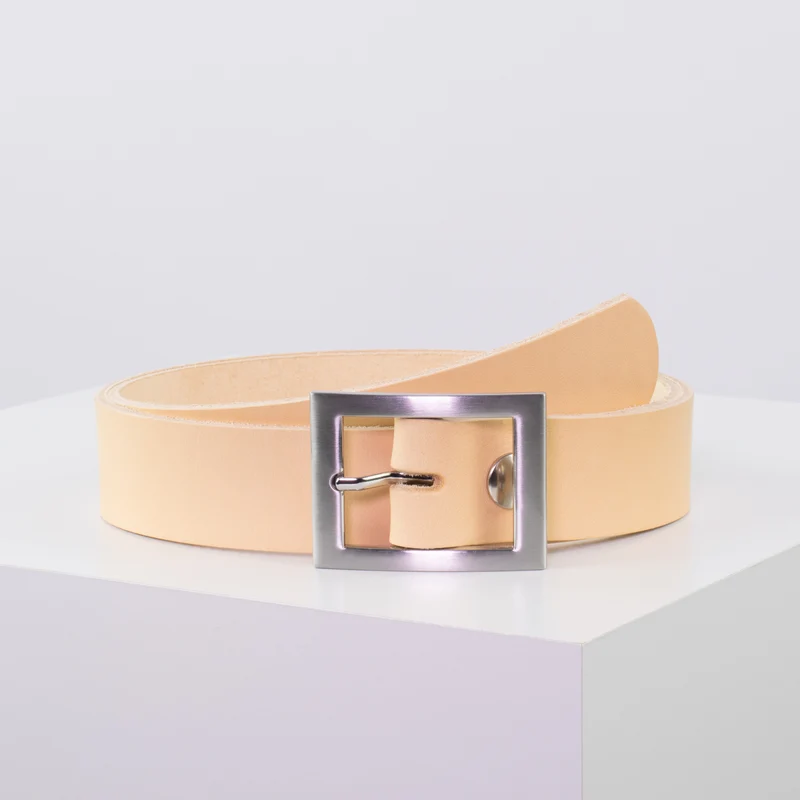 Ledergürtel 3,5cm mit Schnalle Sydney
