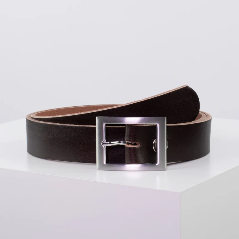 Ledergürtel 3,5cm mit Schnalle Sydney