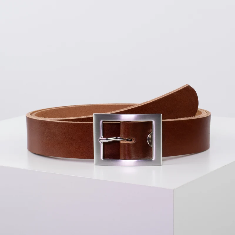 Ledergürtel 3,5cm mit Schnalle Sydney