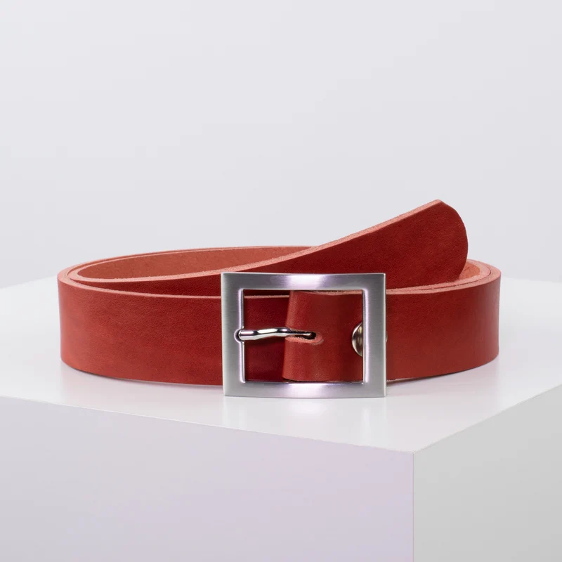 Ledergürtel 3,5cm mit Schnalle Sydney