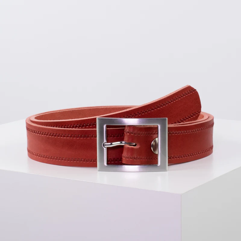 Ledergürtel 3,5cm mit Schnalle Sydney