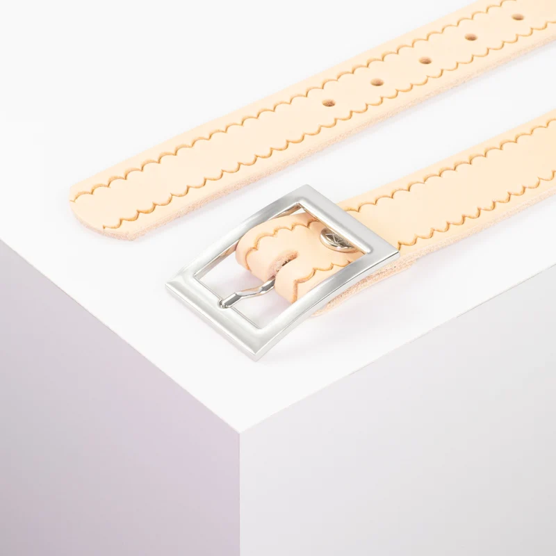 Ledergürtel 3,5cm mit Schnalle Sydney