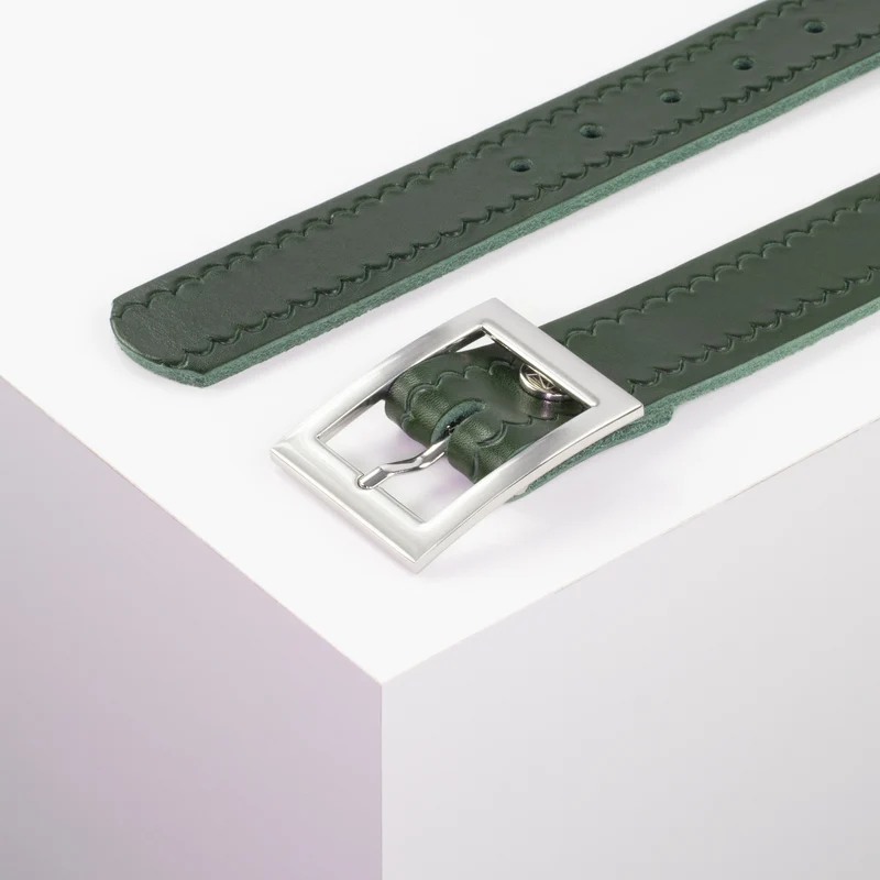 Ledergürtel 3,5cm mit Schnalle Sydney