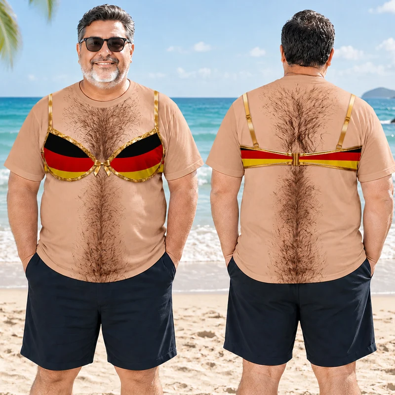 BH T-Shirts Für Männer Lustig - All Over Print T Shirt Personalisiert