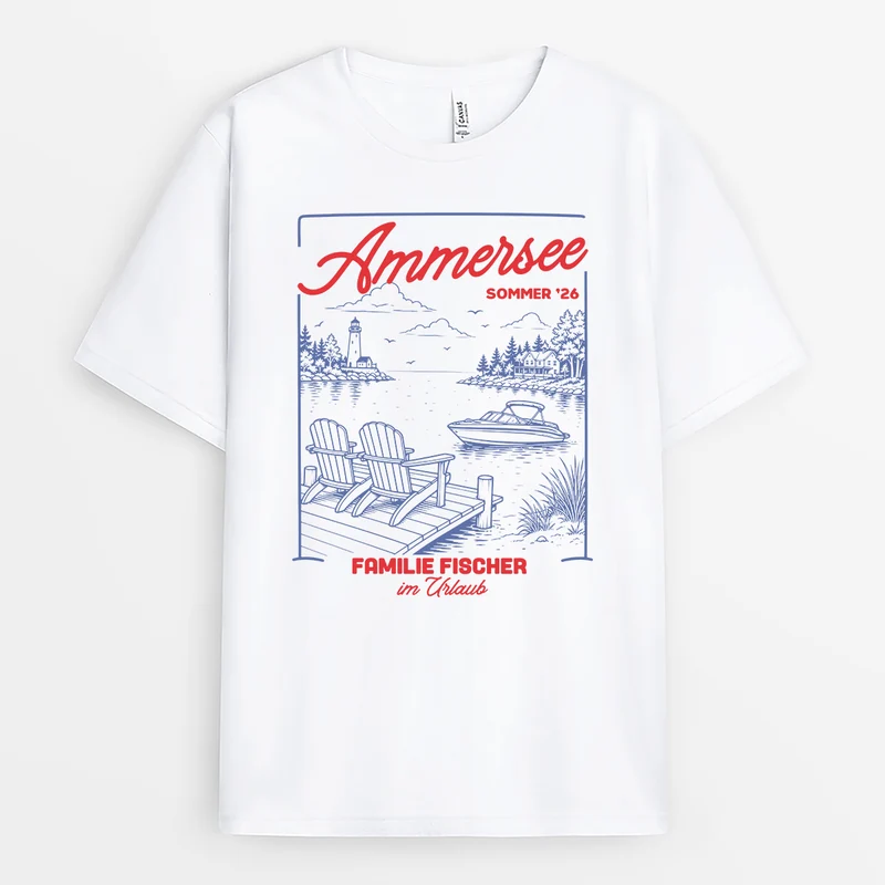 Familienurlaub - T Shirt Familie Personalisieren