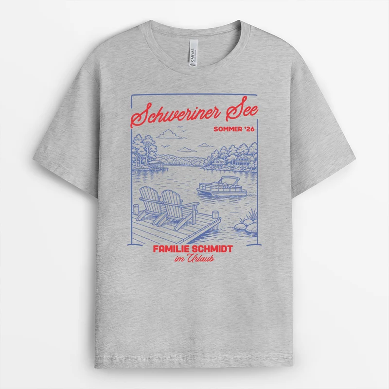 Familienurlaub - T Shirt Familie Personalisieren
