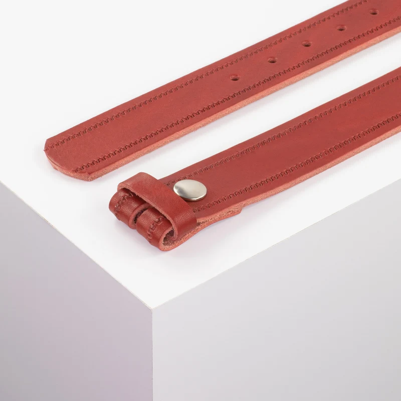 Ledergürtel 3,5cm ohne Schnalle